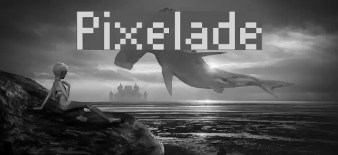 Pixelade خط examples