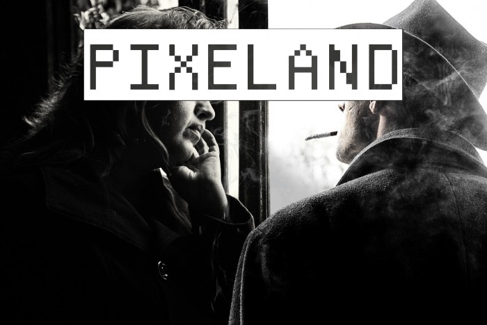 Pixeland Font examples