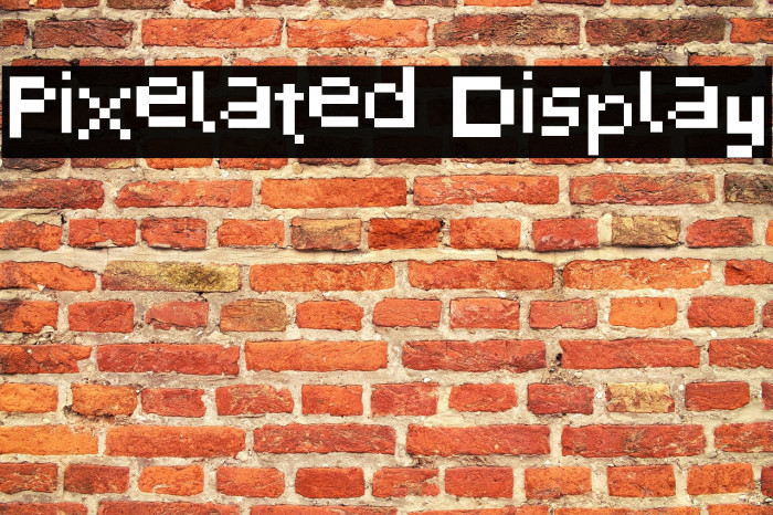 Pixelated Display Example 1