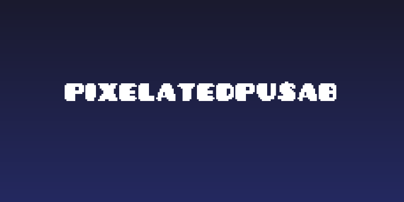 PixelatedPusab Social Header