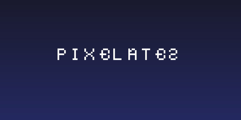 Pixelates Social Header