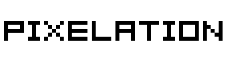 Pixelation Fonte