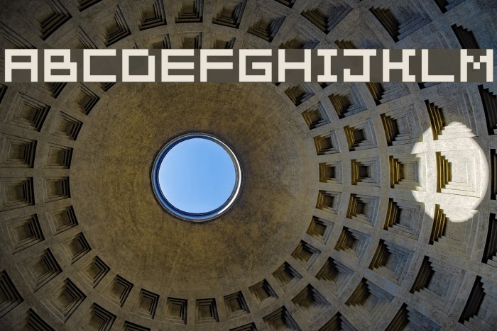 Pixelation Font examples
