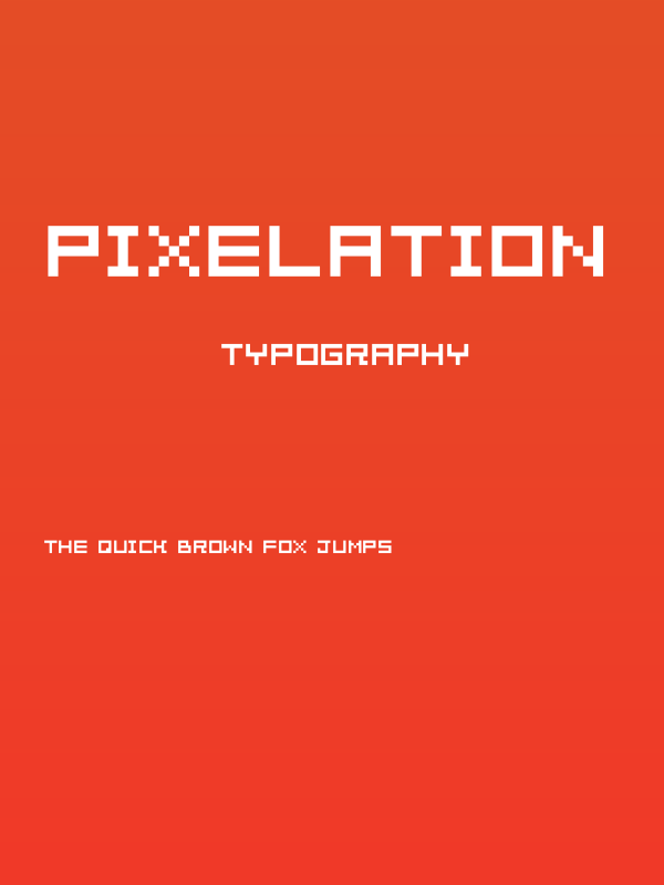 Pixelation Poster