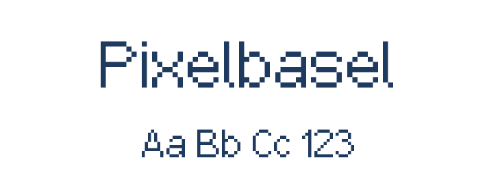 Pixelbasel Font Preview