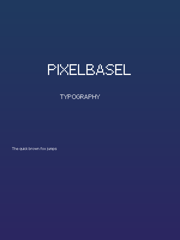 Pixelbasel Poster