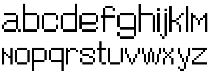 Pixelbroidery Lite Polices MINUSCULES
