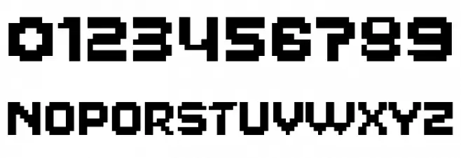 Pixelcraft Font OTHER CHARS