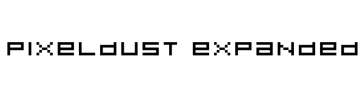 Pixeldust Expanded  لخطوط تنزيل