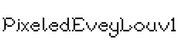 PixeledEveyLouv1  baixar fontes gratis