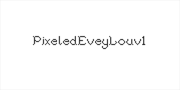 PixeledEveyLouv1 Logo