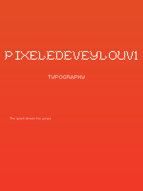 PixeledEveyLouv1 Poster