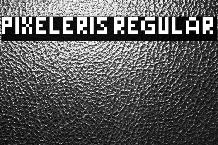 Pixeleris Regular Example 3