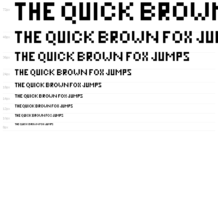 Pixeleris Regular Waterfall