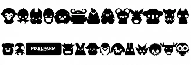 Pixelfarm Pets Fonte MAIÚSCULAS