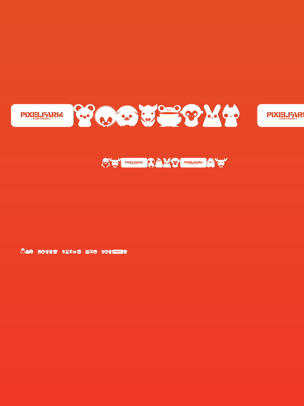 Pixelfarm Pets Poster