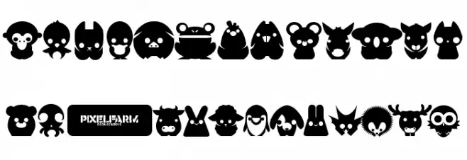 Pixelfarm Pets 字体 小写