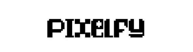 Pixelfy  नि: शुल्क फ़ॉन्ट्स डाउनलोड