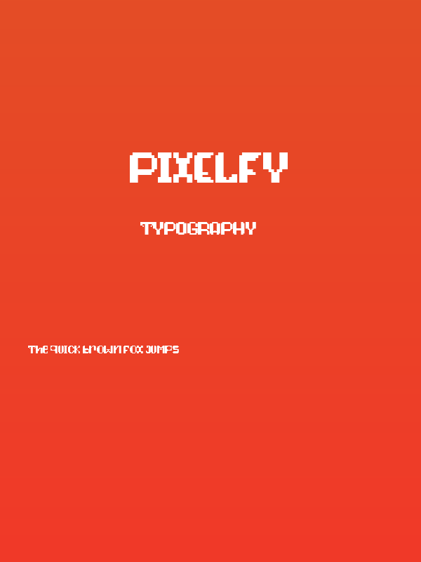Pixelfy Poster