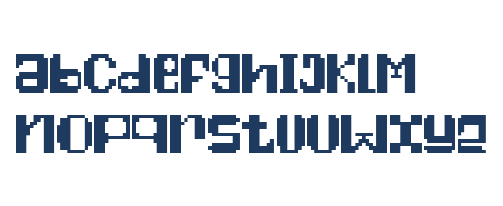 Pixelfy Lowercase