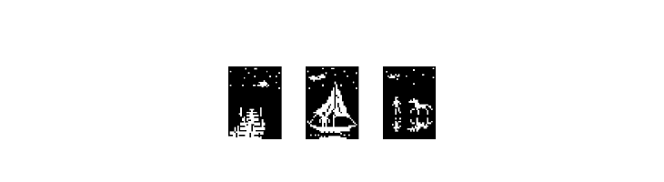 Pixelian Nights Regular  免费字体下载