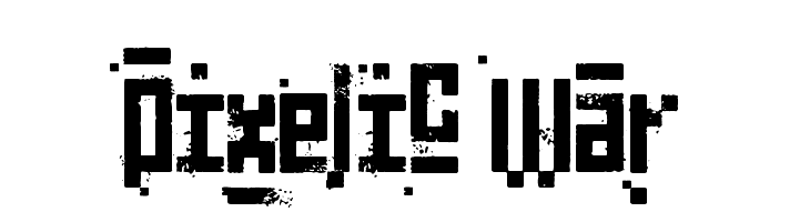 Pixelic War  नि: शुल्क फ़ॉन्ट्स डाउनलोड