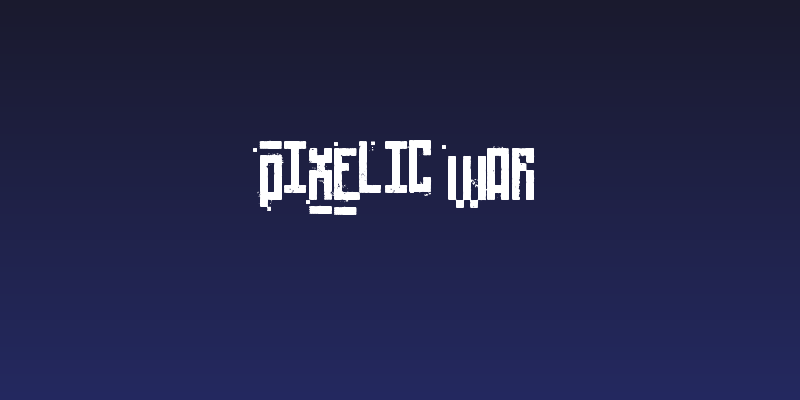 Pixelic War Social Header