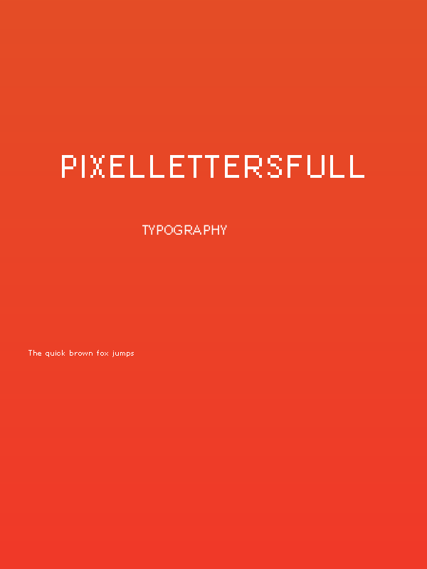 PixellettersFull Poster