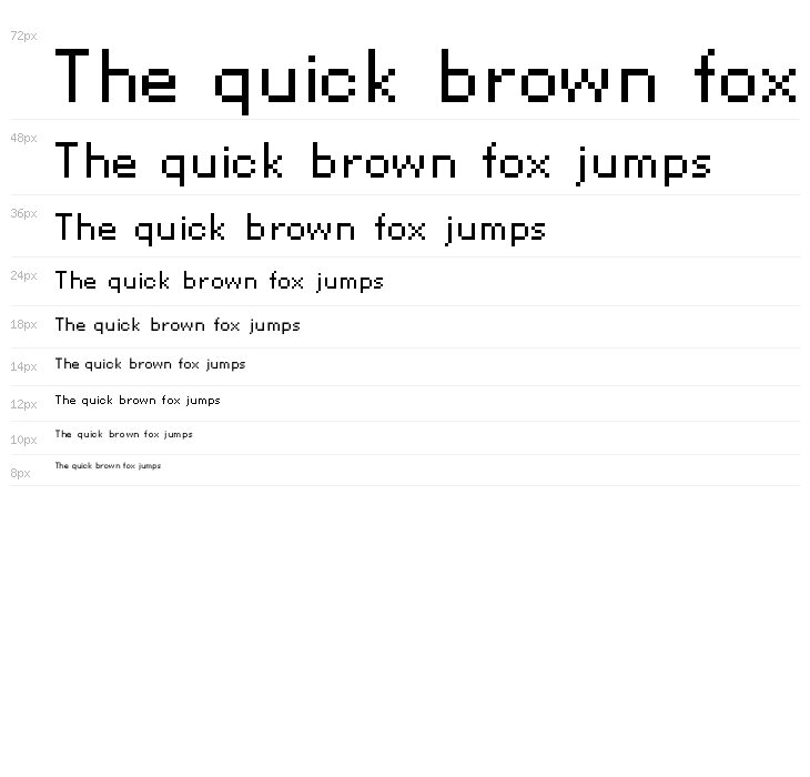 PixellettersFull Waterfall