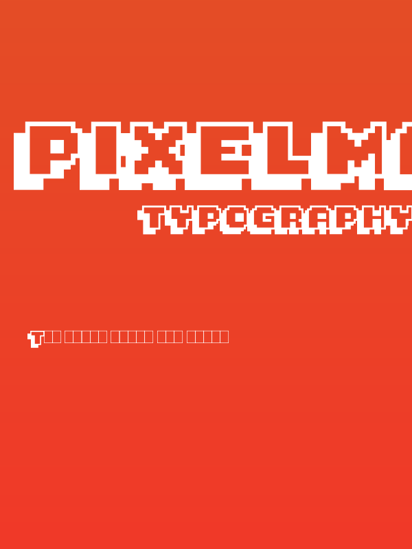 Pixelmania Poster