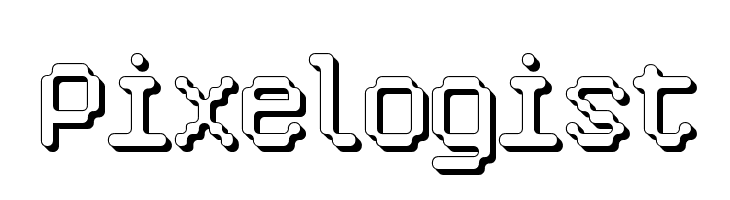 Pixelogist  font caratteri gratis