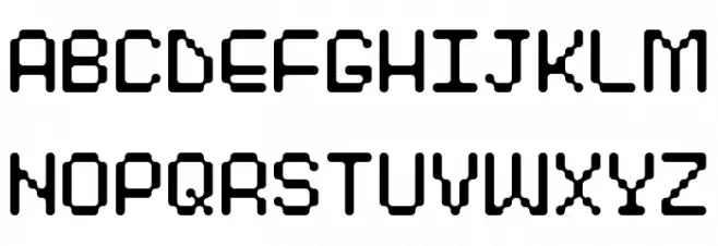 Pixelogist Font UPPERCASE