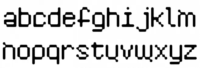 Pixelogist خط أحرف صغيرة