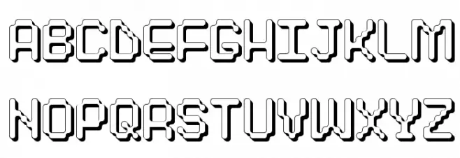 Pixelogist Шрифта ВЕРХНИЙ