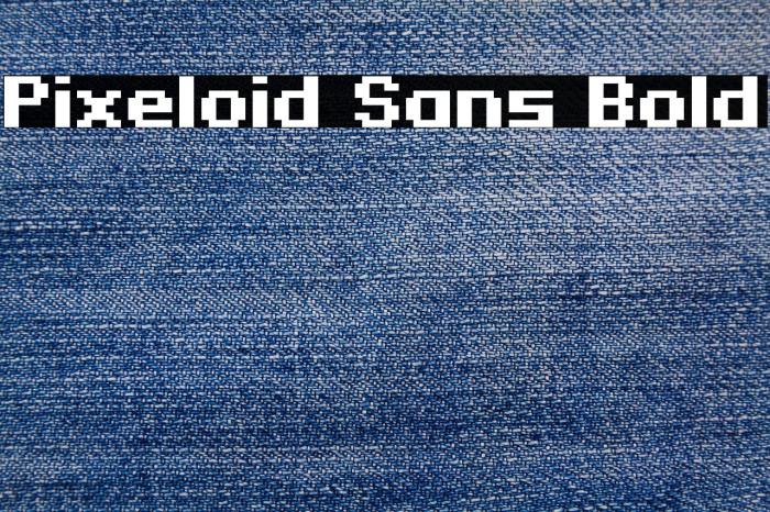 Pixeloid Sans Bold Example 1
