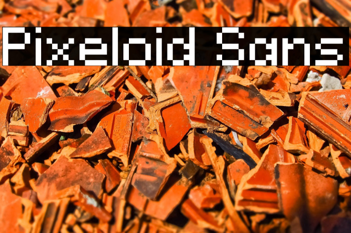 Pixeloid Sans Example 3