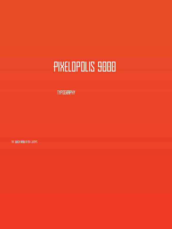 Pixelopolis 9000 Poster
