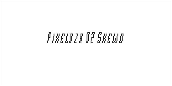 Pixeloza 02 Skewo Logo