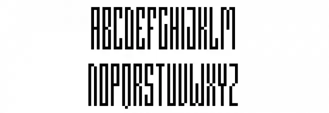 Pixeloza 03 Schriftart Kleinbuchstaben