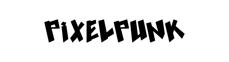 Pixelpunk  免费字体下载