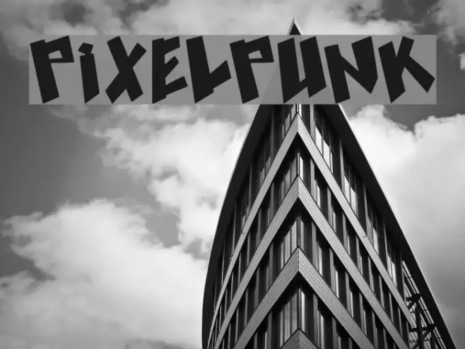 Pixelpunk Font examples