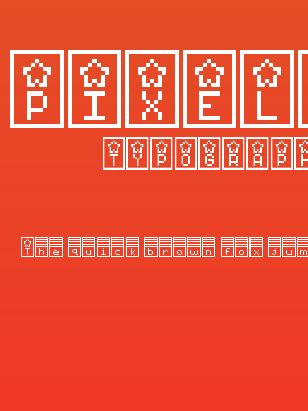 Pixelstars & Stripes Regular Poster