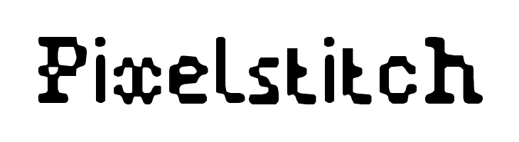 Pixelstitch फ़ॉन्ट