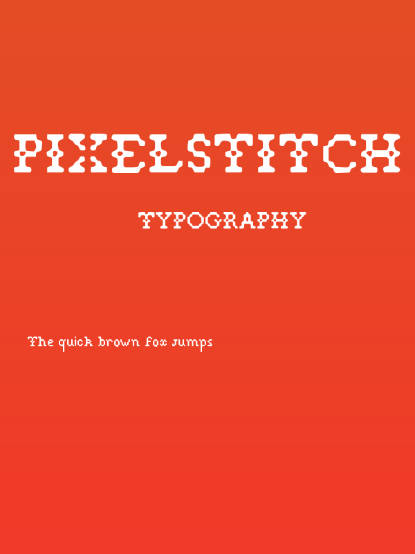 Pixelstitch Poster