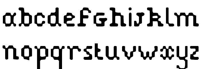 Pixelstitch Font LOWERCASE