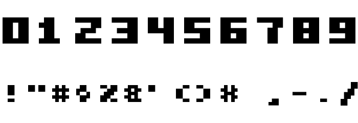 Pixelzim 3x5 Bold Font OTHER CHARS