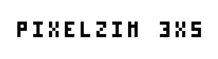 Pixelzim 3x5  Descarca Fonturi Gratis