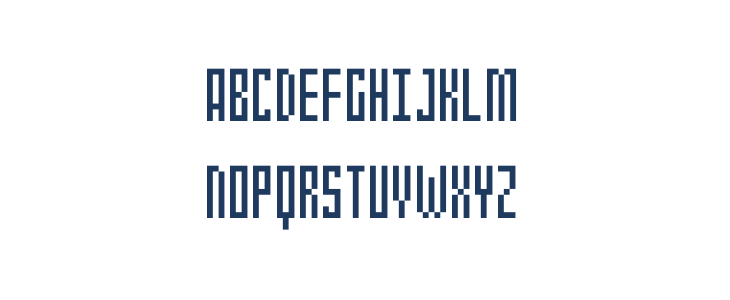 Pixelzone Uppercase