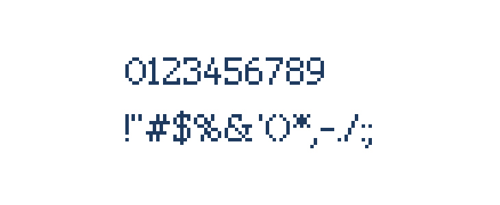 Pixerif Other Characters