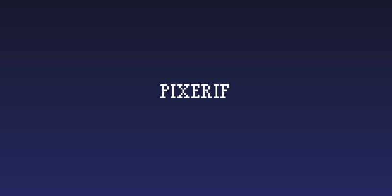 Pixerif Social Header